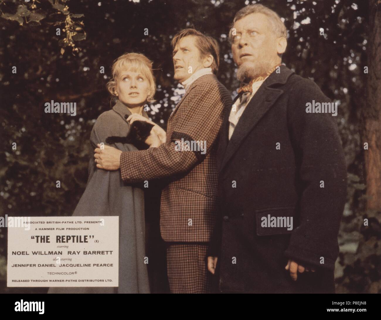 The Reptile (1966) Jennifer Daniel, Michael Ripper, Ray Barrett, Date