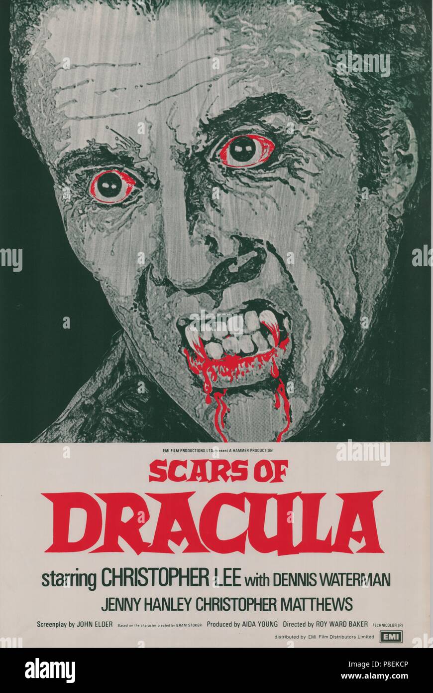 血のエクソシズム ドラキュラの復活 1970 Scars of Dracula Christopher Lee Scars of Dracula (1970) - IMDb