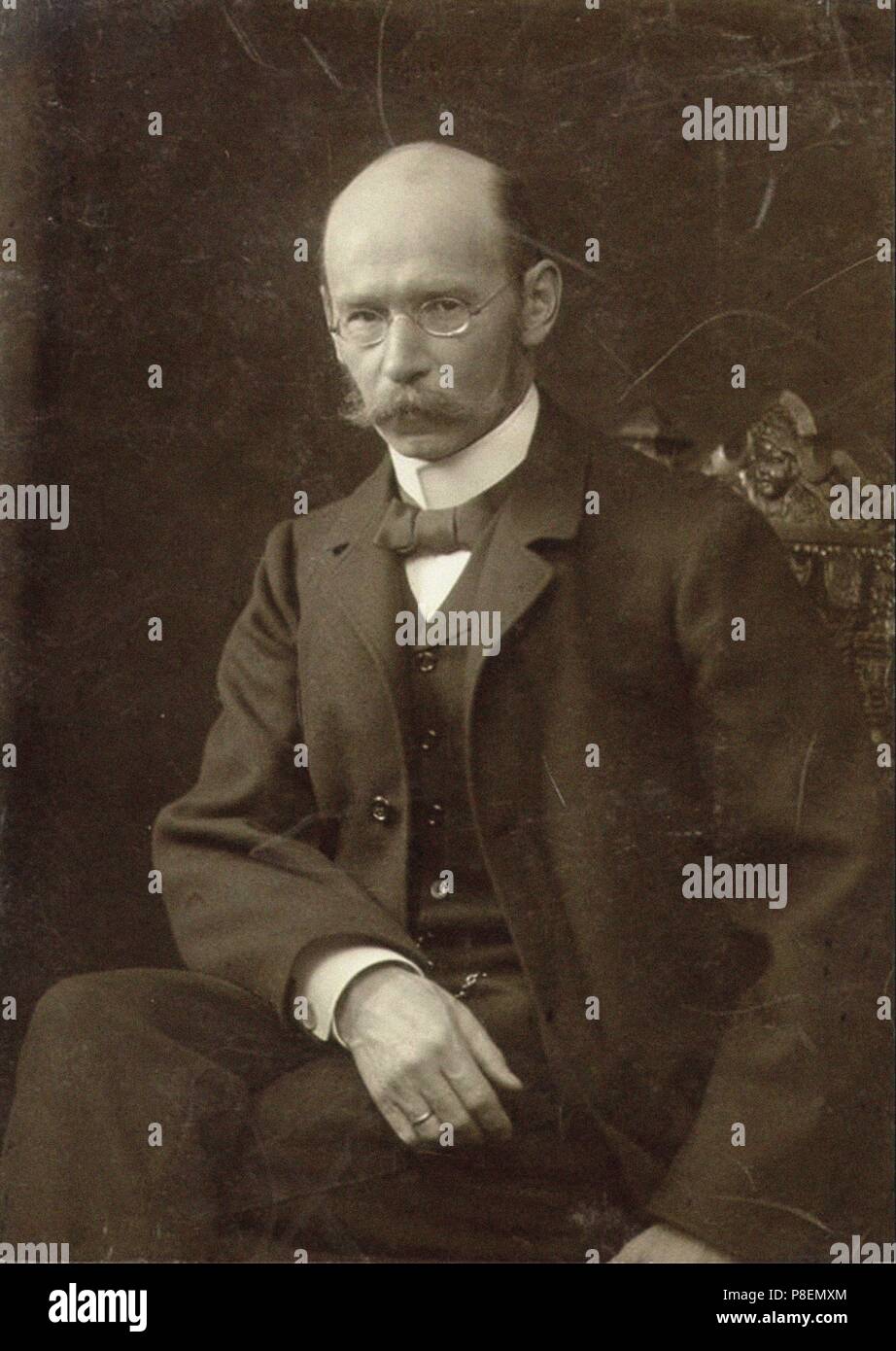 Karl Hermann (Hermann Ottovich) von Struve (1854-1920). Museum: PRIVATE COLLECTION. Stock Photo