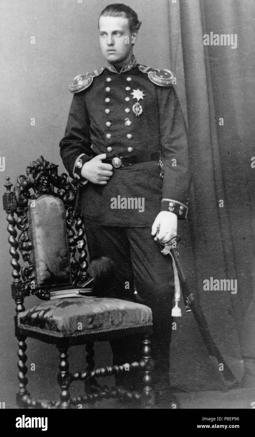 Portrait of Grand Duke Alexei Alexandrovitch of Russia (1850-1908). Museum:  Russian State Film and Photo Archive, Krasnogorsk Stock Photo - Alamy