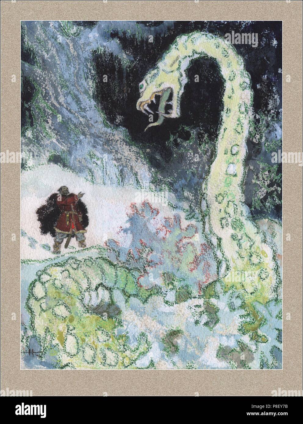 Illustration To The National Epic Kalevala Museum PRIVATE COLLECTION illustration-to-the-national-epic-kalevala-museum-private-collection