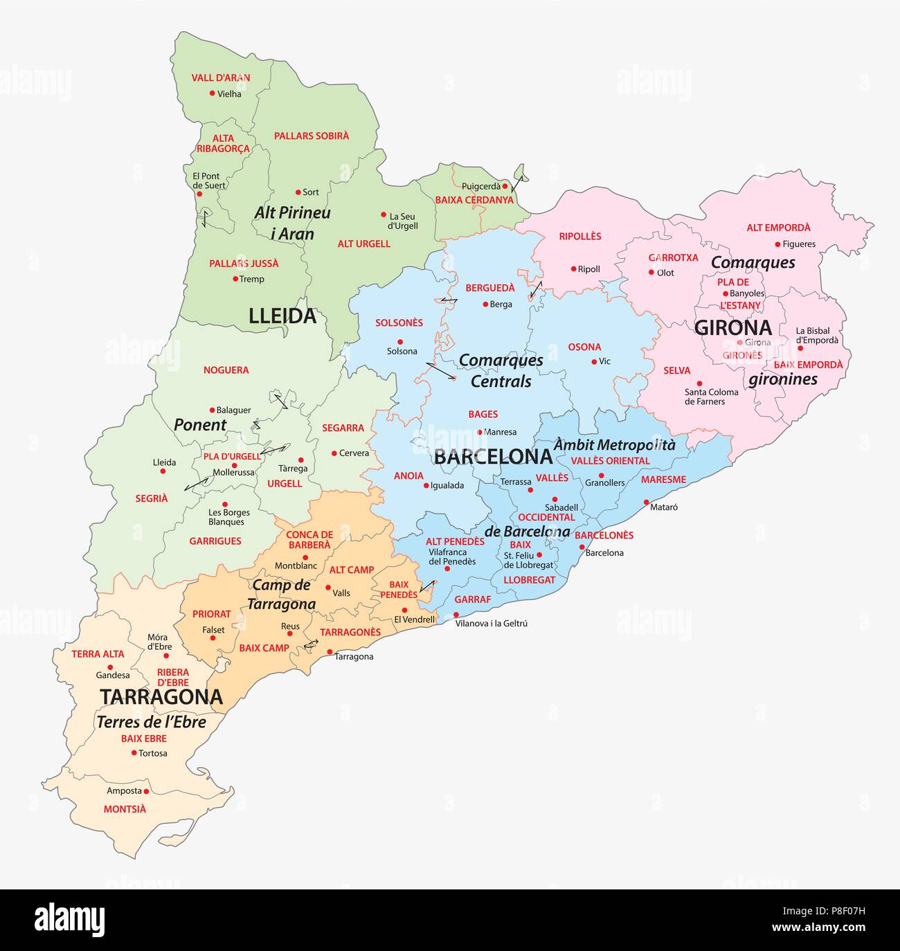Catalunya Map