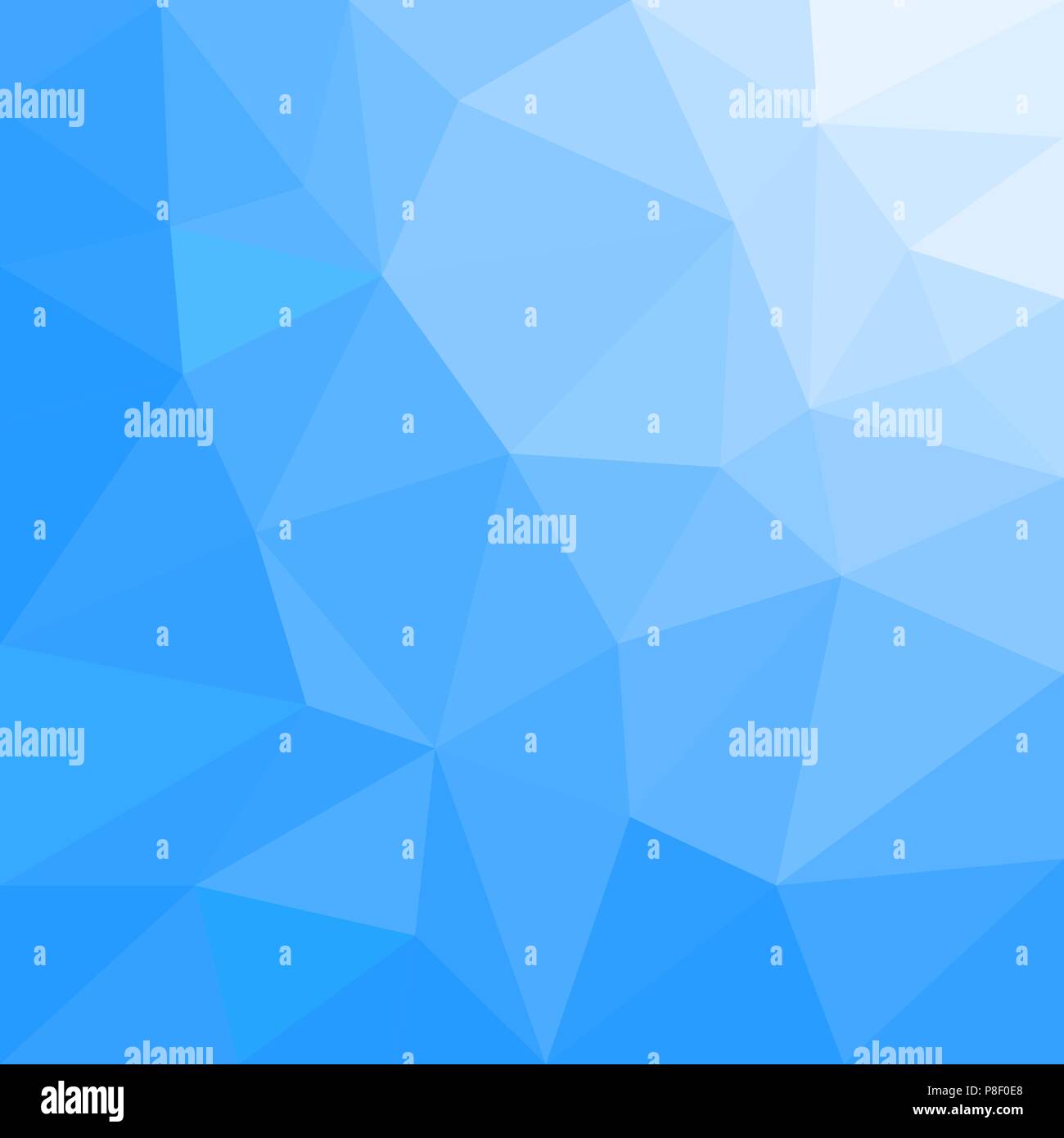 Vector illustration. Triangulated background. Seamless pattern. blue Stock Vector