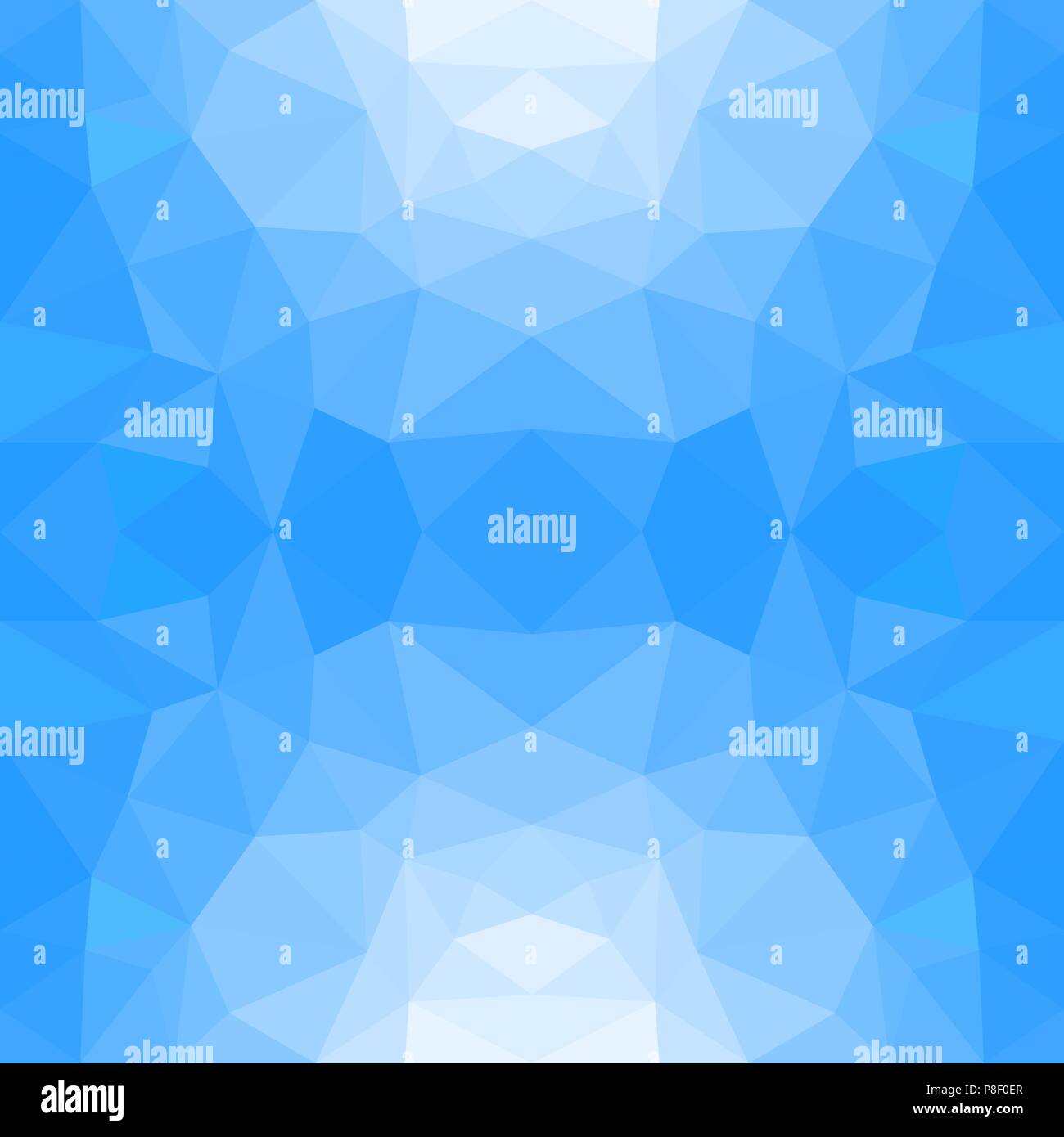 Vector illustration. Triangulated background. Seamless pattern. blue Stock Vector