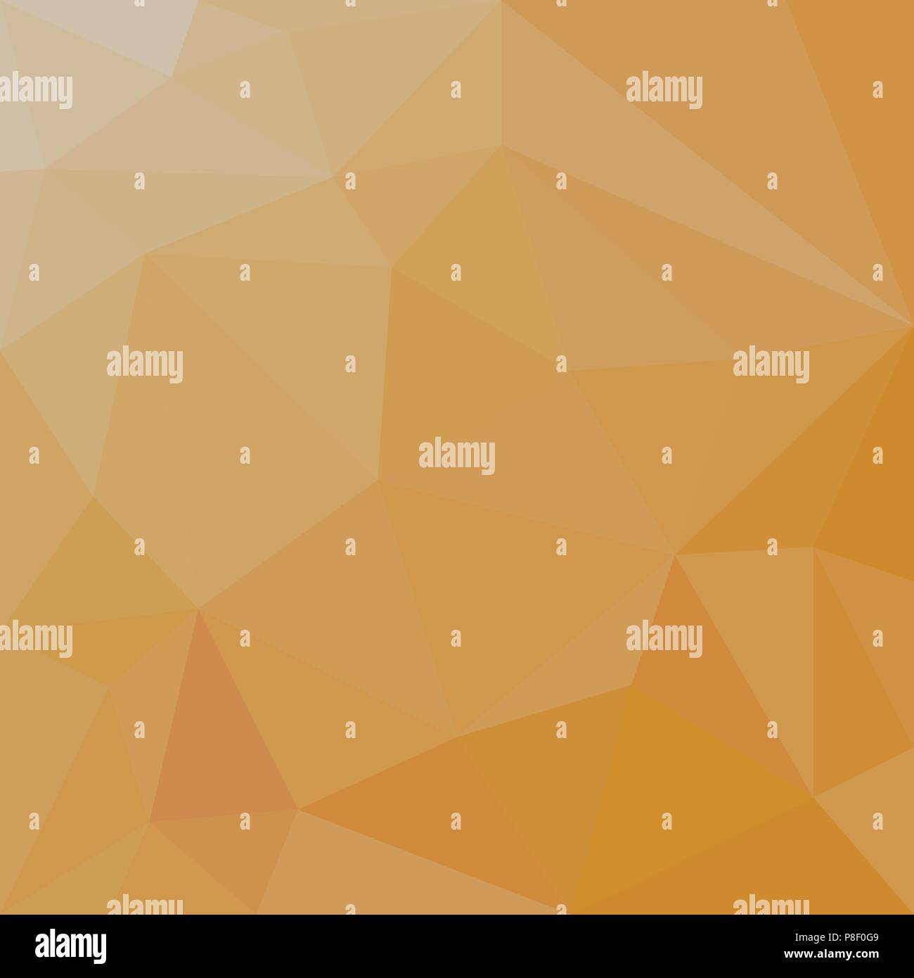 Vector illustration. Triangulated background. yellow Stock Vector