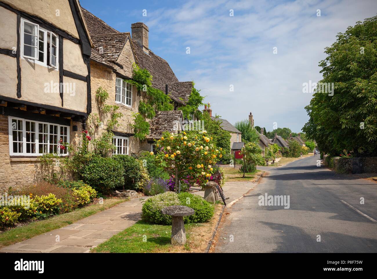 Minster Lovell village, Cotswolds, Oxfordshire, England Stock Photo Alamy