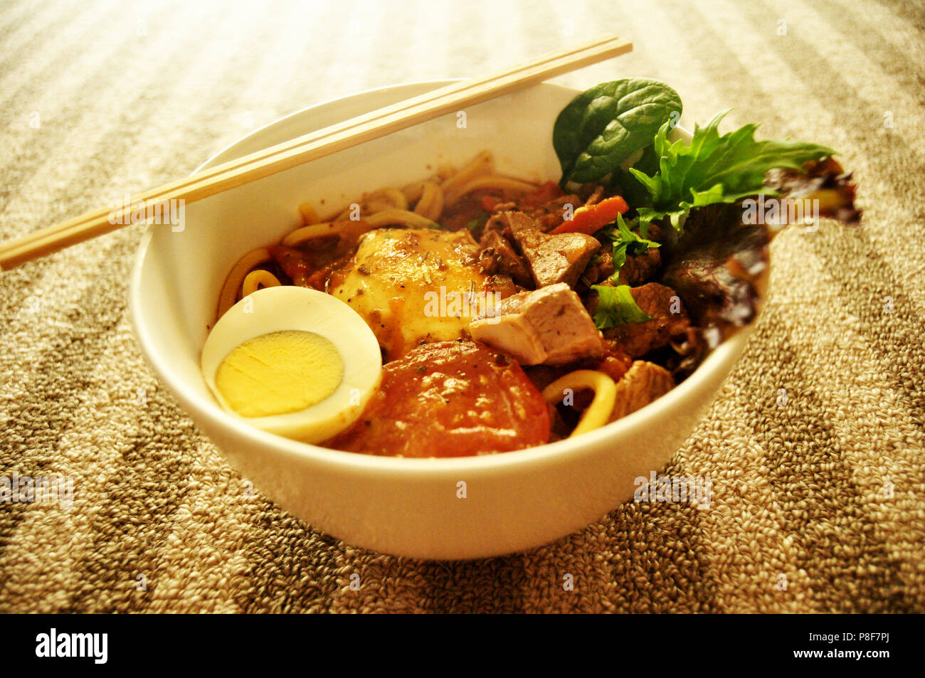 Thai People Preparing And Cooking Creative Fusion Food For Dining