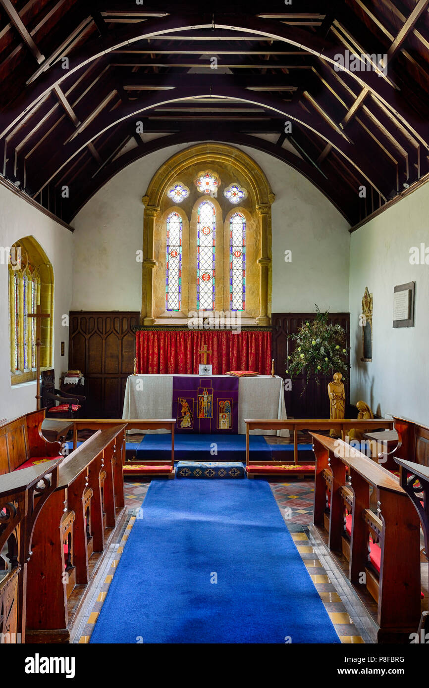 Church of england architecture british building chancel hi-res stock ...