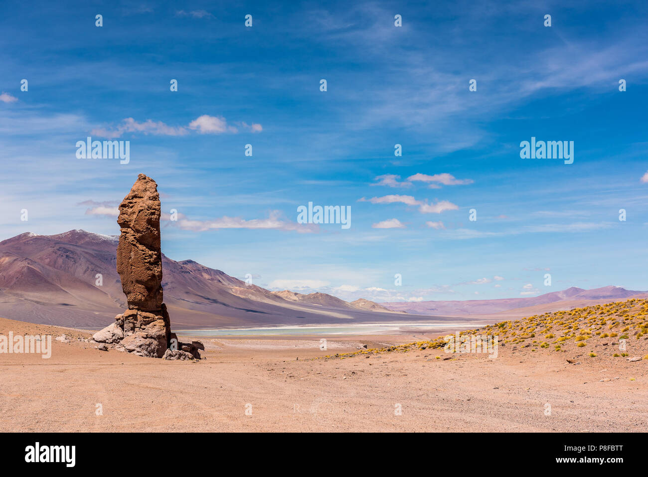 Rock formation, San Pedro de Atacama, Antofagasta, Chile Stock Photo