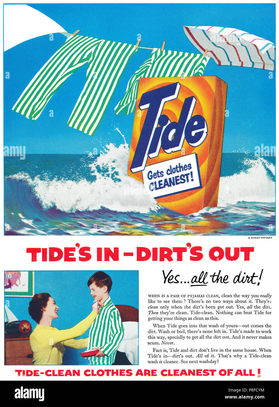 Laundry detergent 1950s hi-res stock photography and images