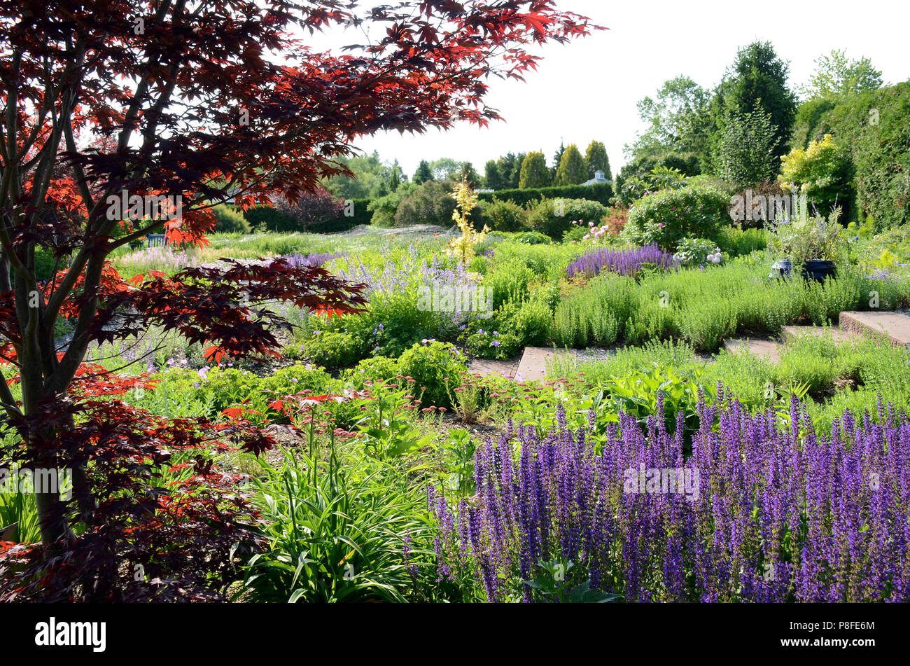 Springfield Nb Kingsbrae Gardens, New Brunswick, Canada Stock Photo - Alamy