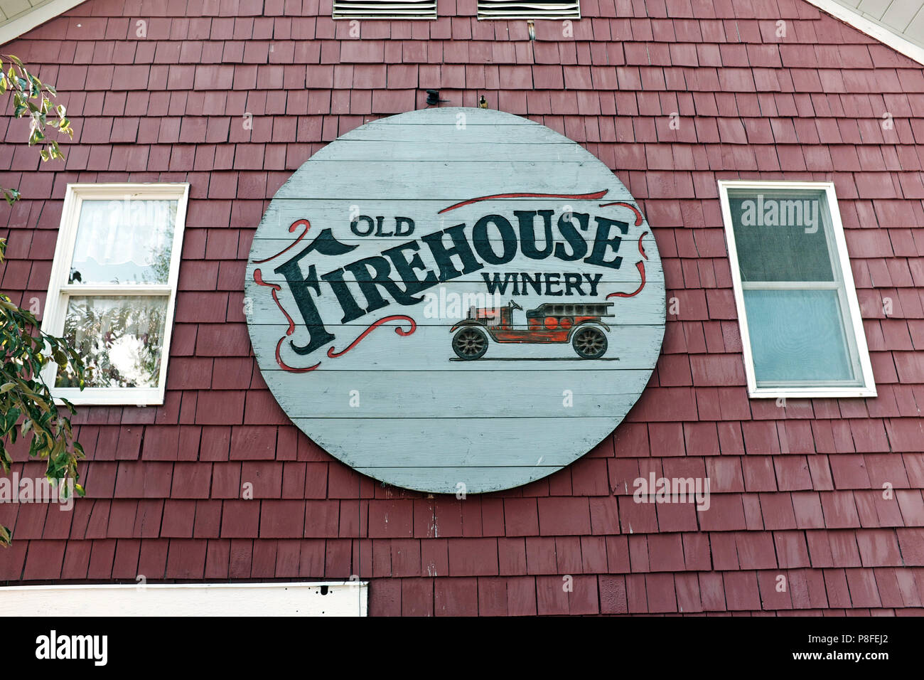 Old Firehouse Winery Restaurant is a landmark in the Northeast Ohio