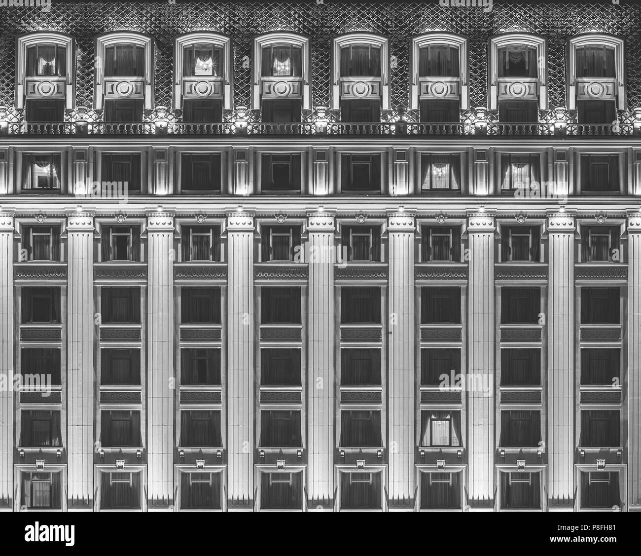Pseudo modern Black and White Stock Photos & Images Alamy