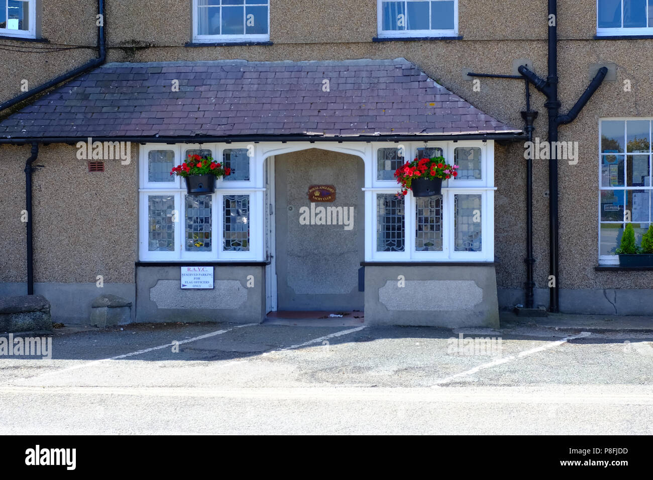 Royal Anglesey Yacht Club, Beaumaris, Anglesey, UK Stock Photo Alamy
