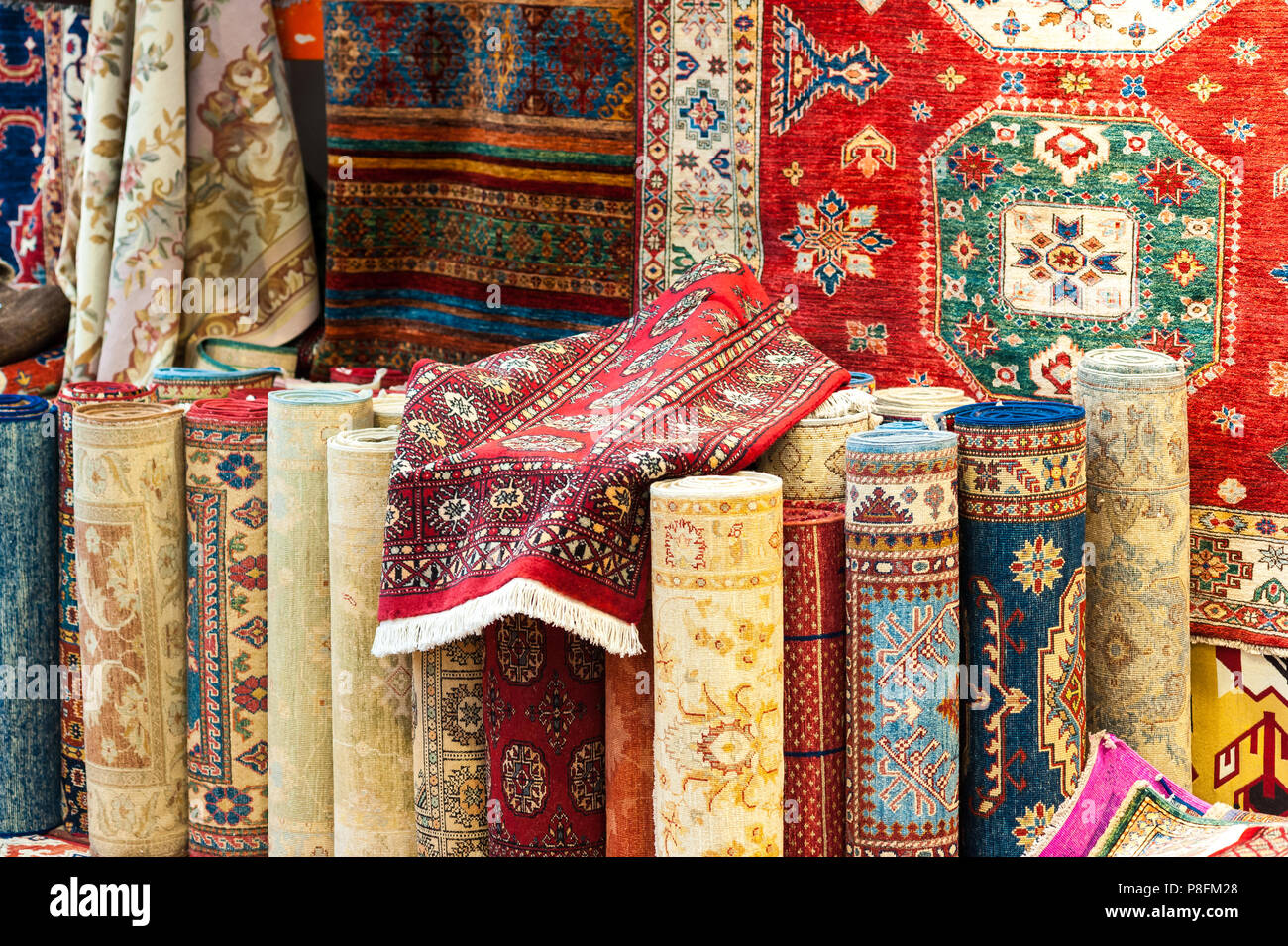 Rolled up rugs hires stock photography and images Alamy