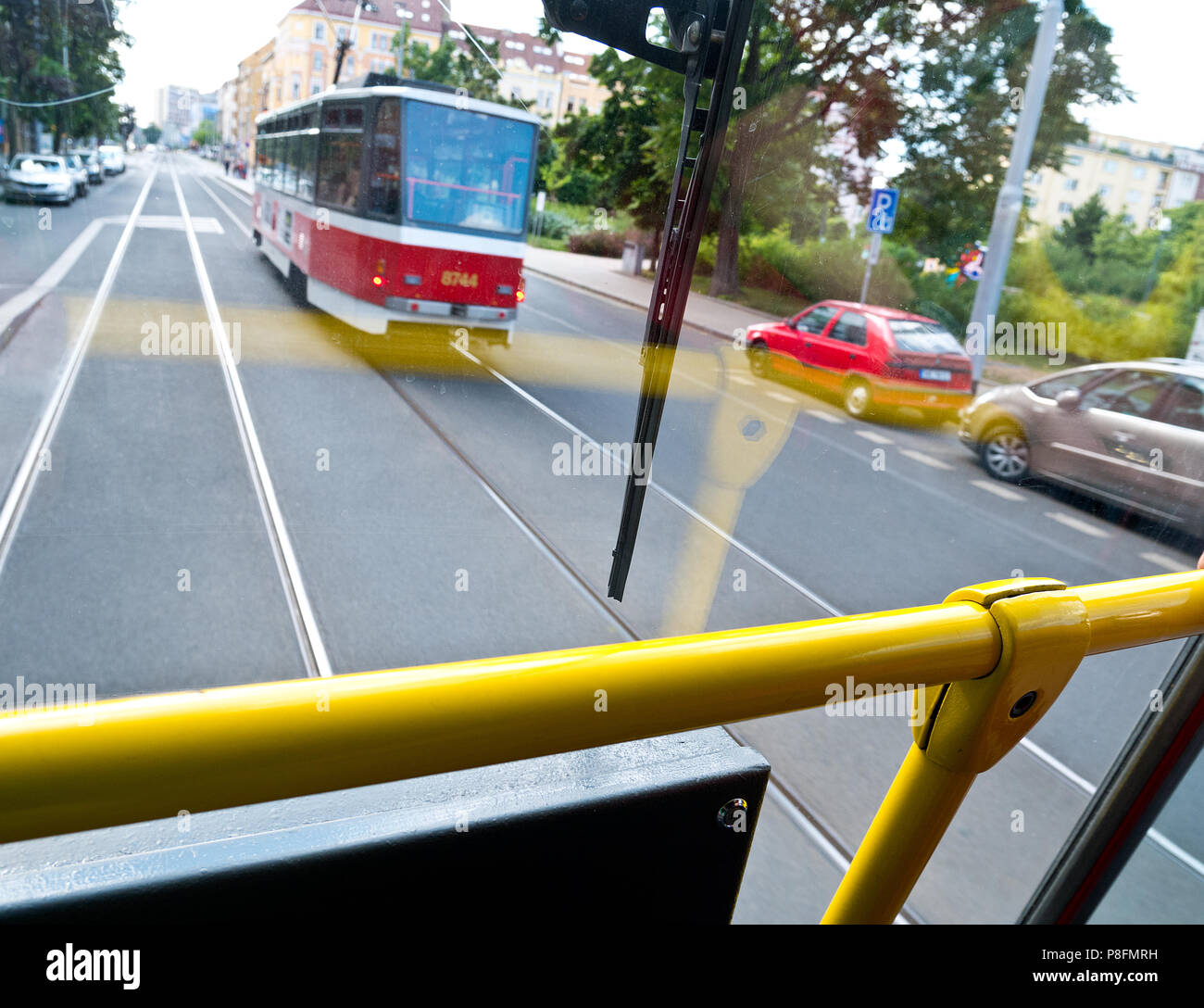 Street Car Rails Streetcar rails hi-res stock photography and images - Alamy