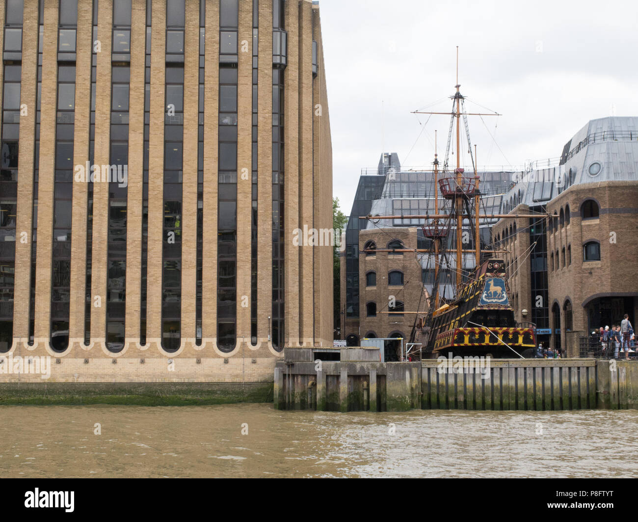 Thames riverside building developments Stock Photo - Alamy