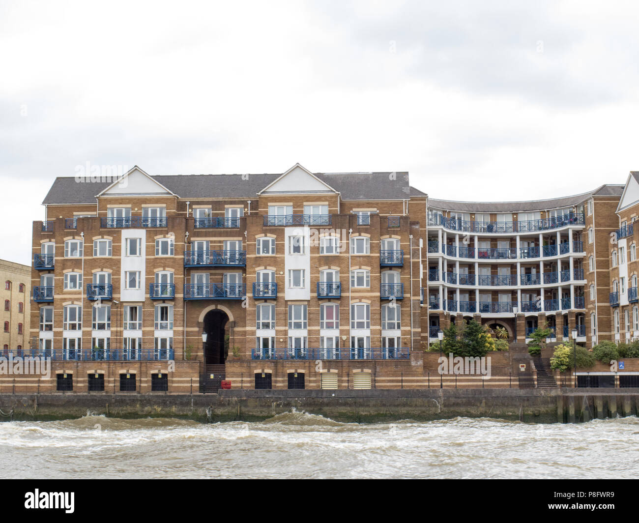 Thames riverside building developments Stock Photo - Alamy