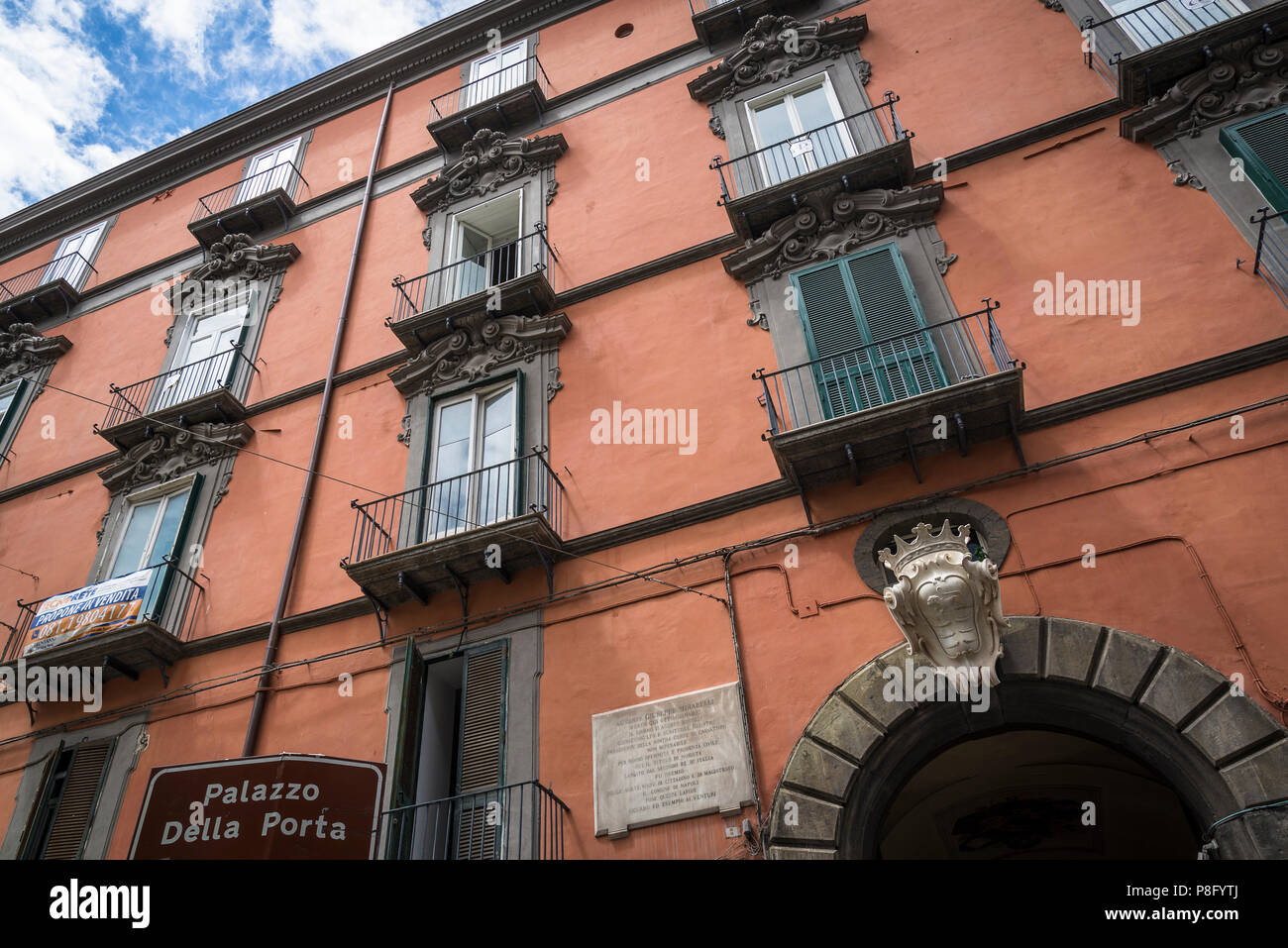 Palazzo Della Porta, One Of Many Residential Historical Houses In ...