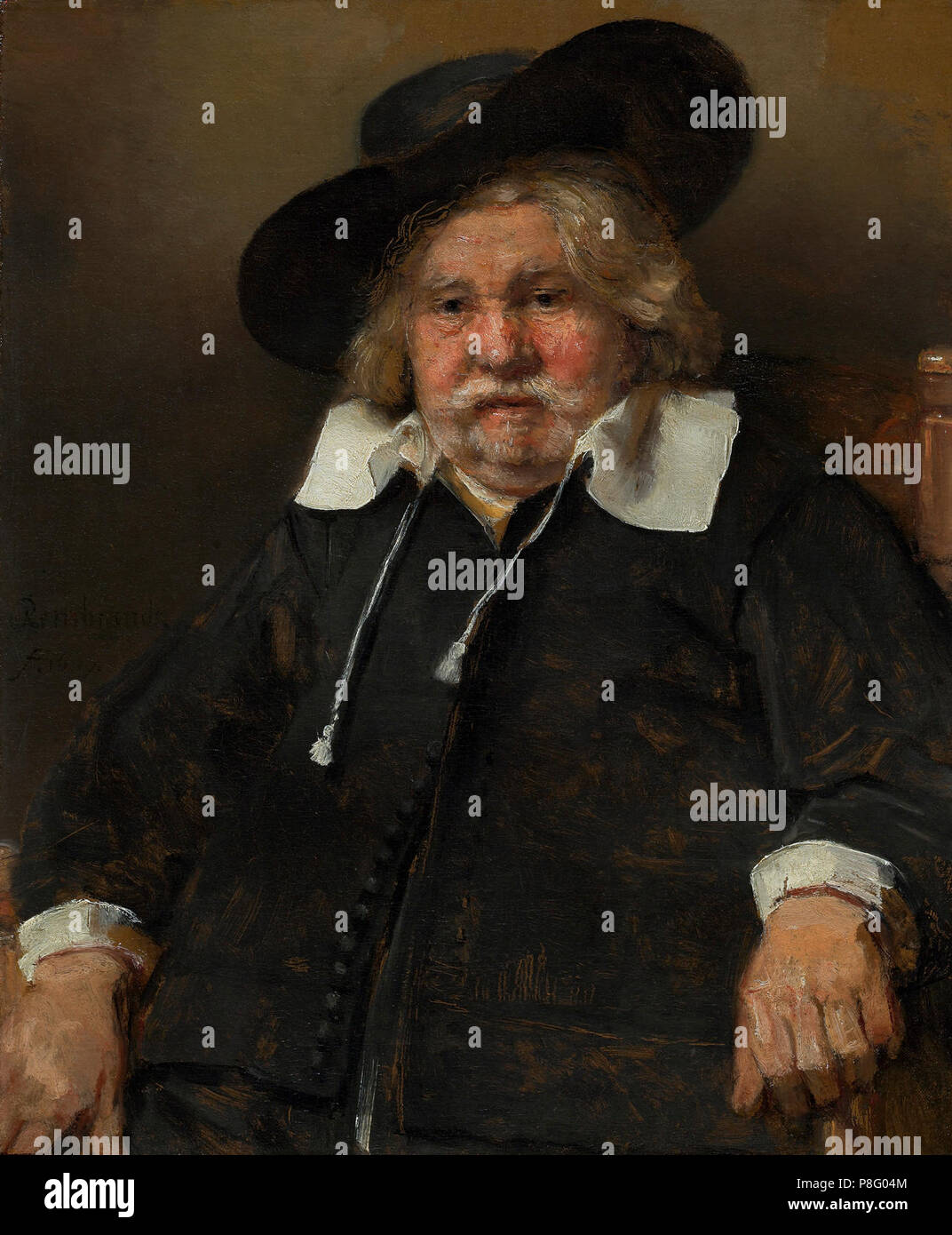 Portrait of an old man rembrandt hi-res stock photography and images ...