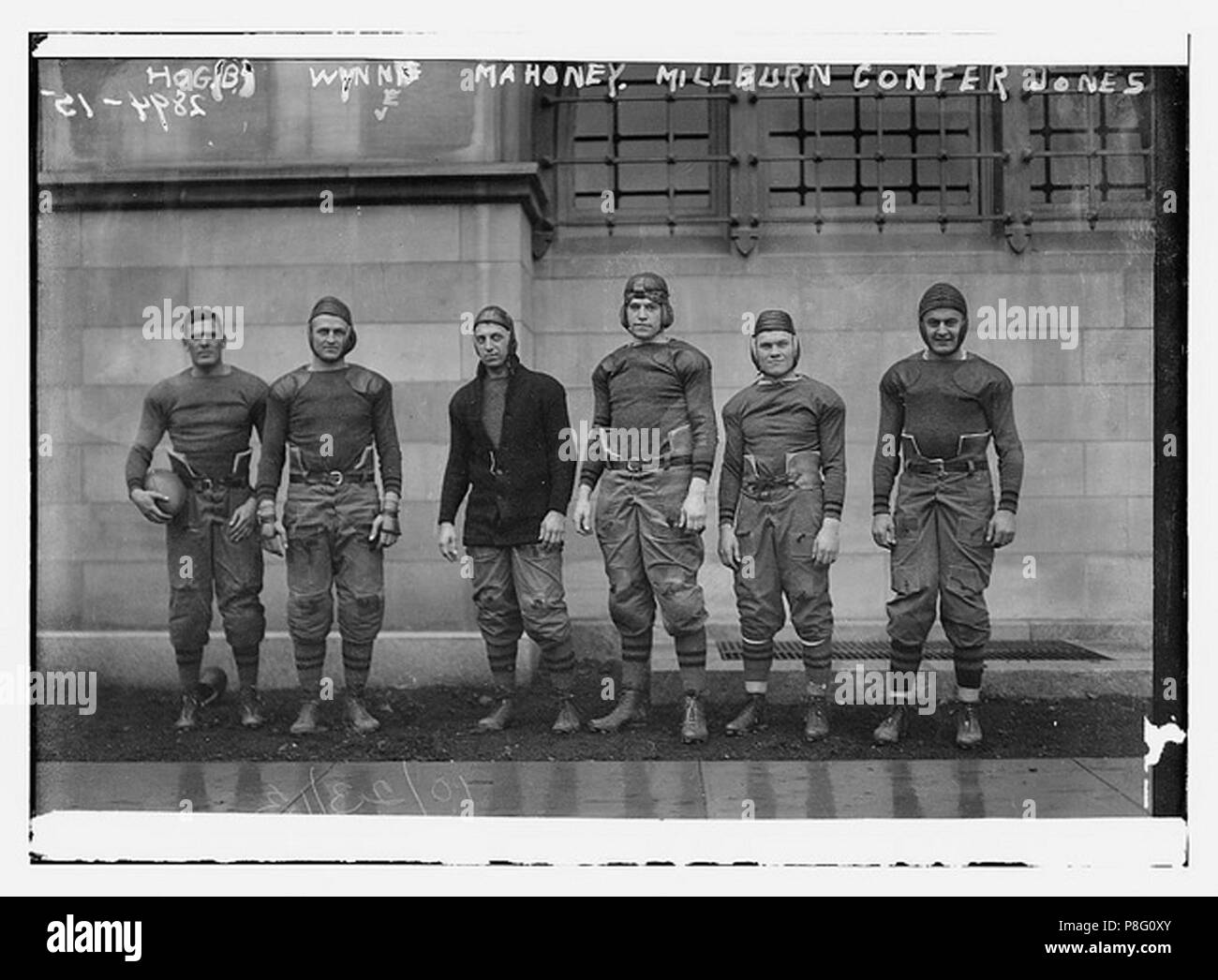 vintage team photo Stock Photo