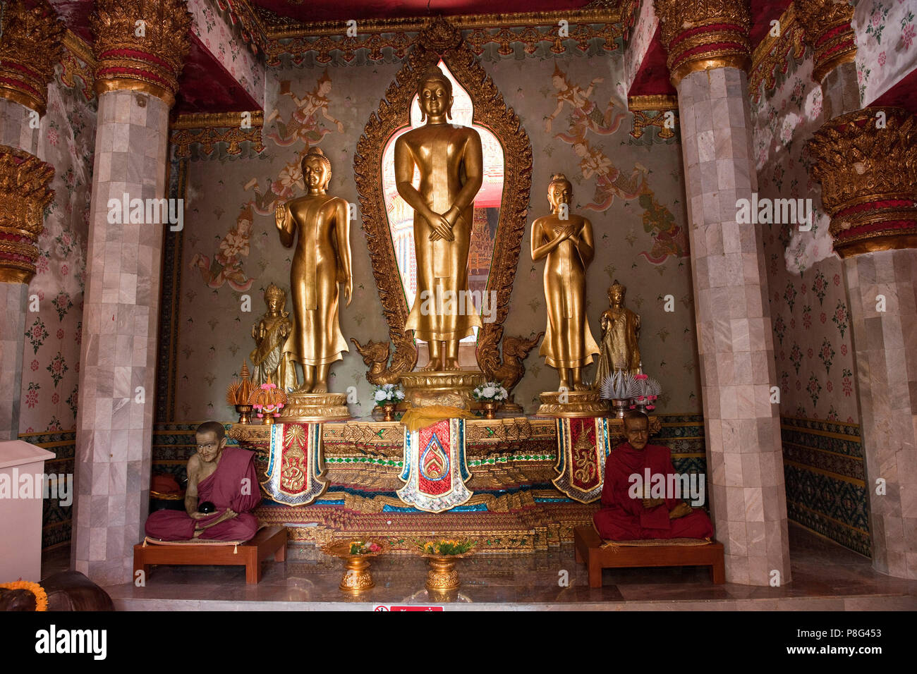 Wat Bang Riang, buddhistic temple, Thap Put, Amphoe hap Put, Phang Nga province, Thailand, Asia, Thap Put Stock Photo