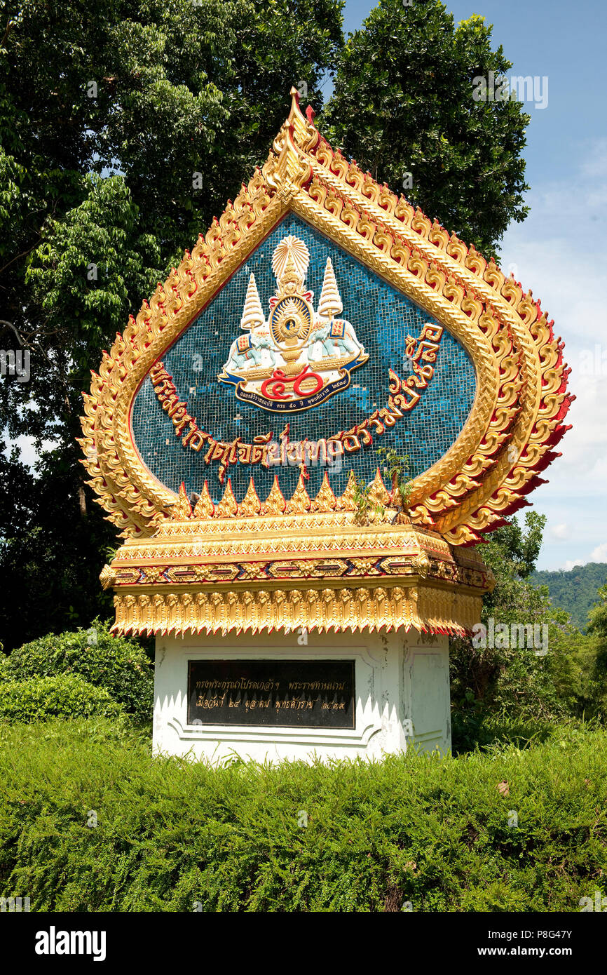 Wat Bang Riang, buddhistic temple, Thap Put, Amphoe hap Put, Phang Nga province, Thailand, Asia Stock Photo