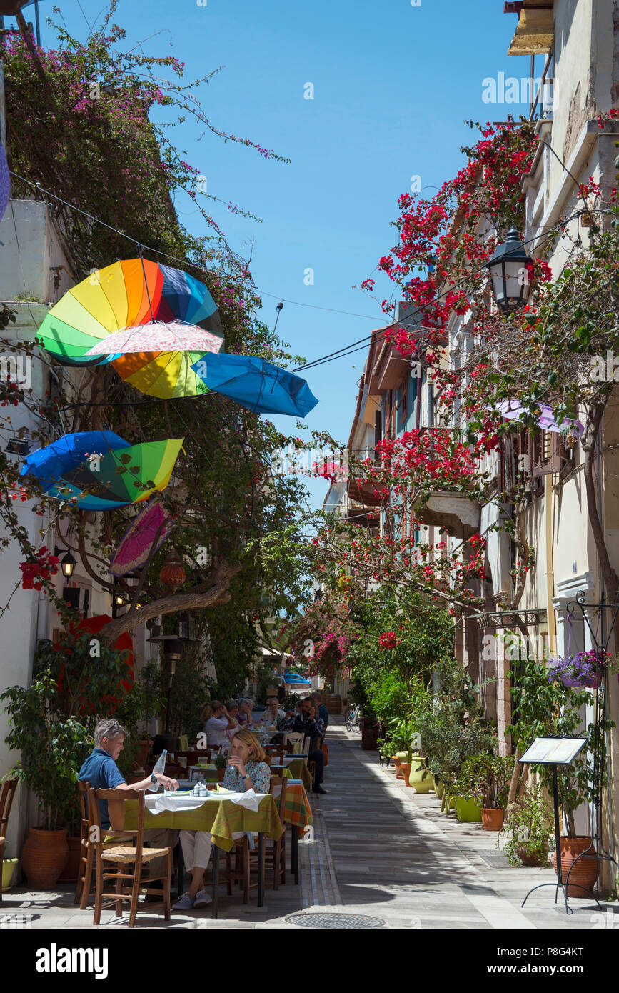 Old town, Nafplio, Argolis, Peloponnese, Greece, Nauplia, Nauplion
