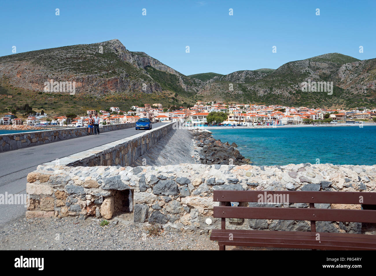 Gefira, Laconia, Peloponnese, Greece Stock Photo