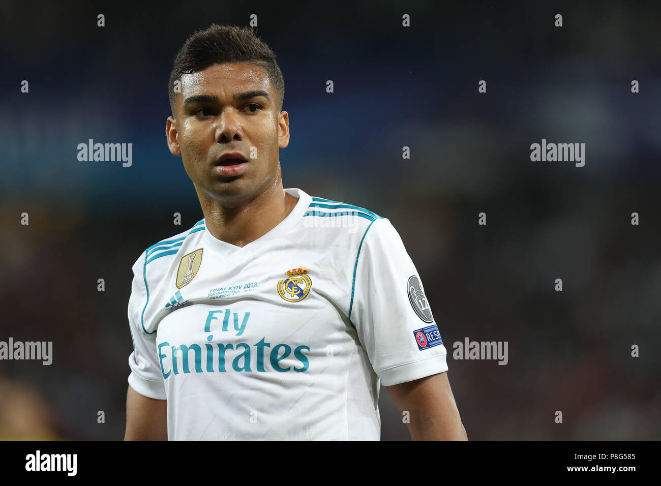 Casemiro real madrid final kiev hi-res stock photography and