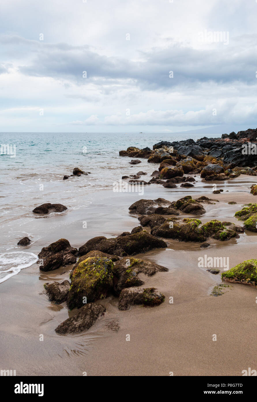 Maui ocean rocks shoreline hi-res stock photography and images - Alamy