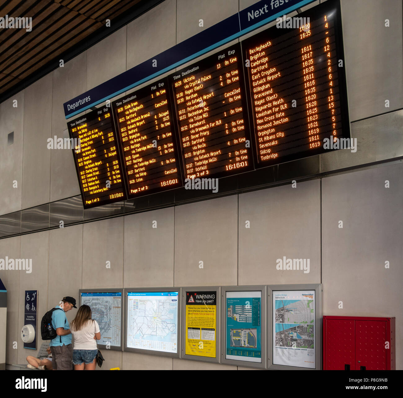train departures board uk high resolution stock photography and images alamy