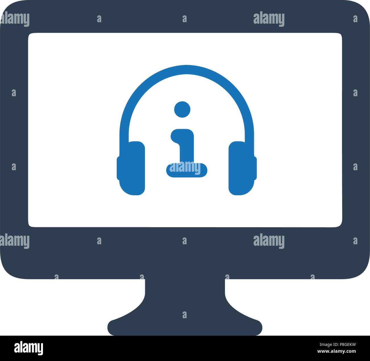 Online Customer Support Icon Stock Vector Image & Art - Alamy