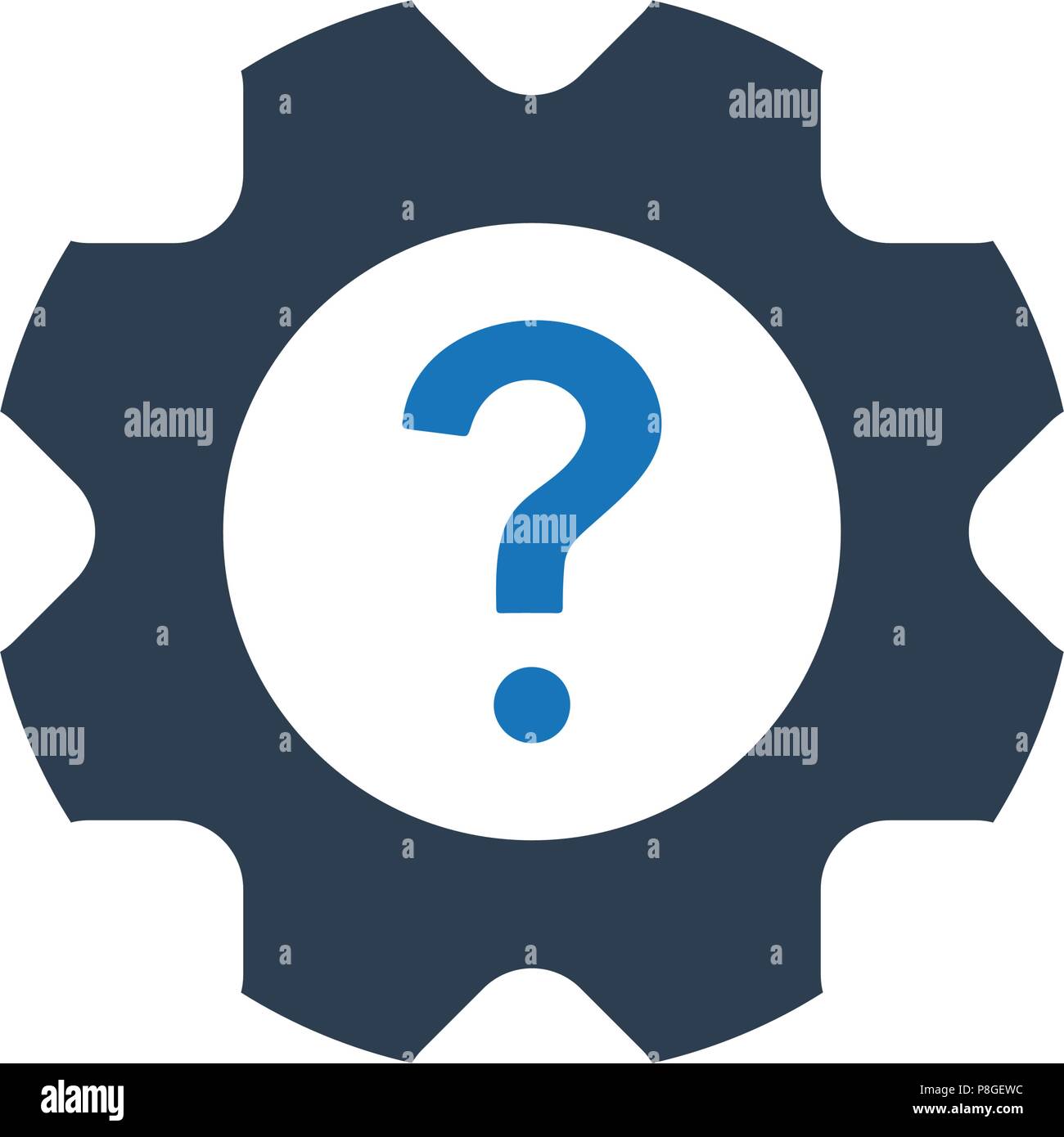 Technical Support Icon Stock Vector Image & Art - Alamy
