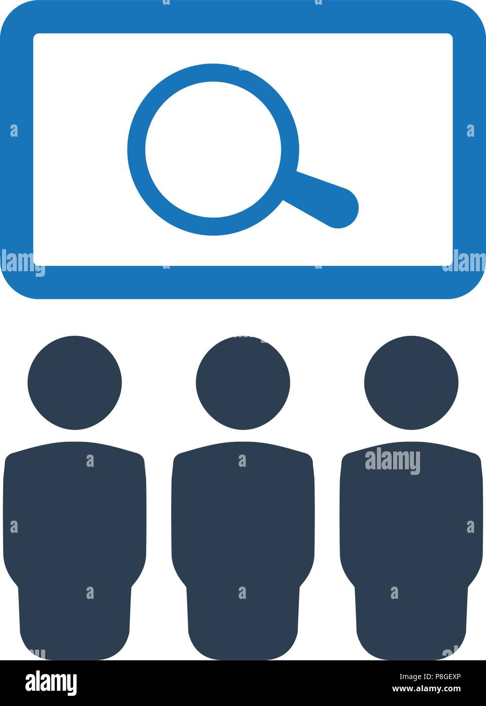 Find Jobs Icon Stock Vector Image & Art - Alamy