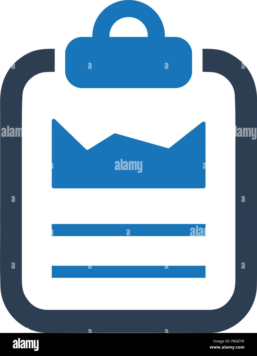 Statistics Report Icon Stock Vector Image & Art - Alamy