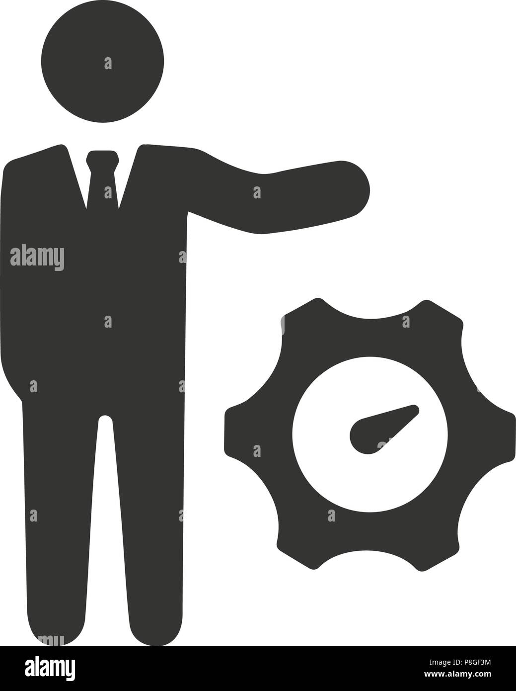 Time Management Icon Stock Vector Image & Art - Alamy