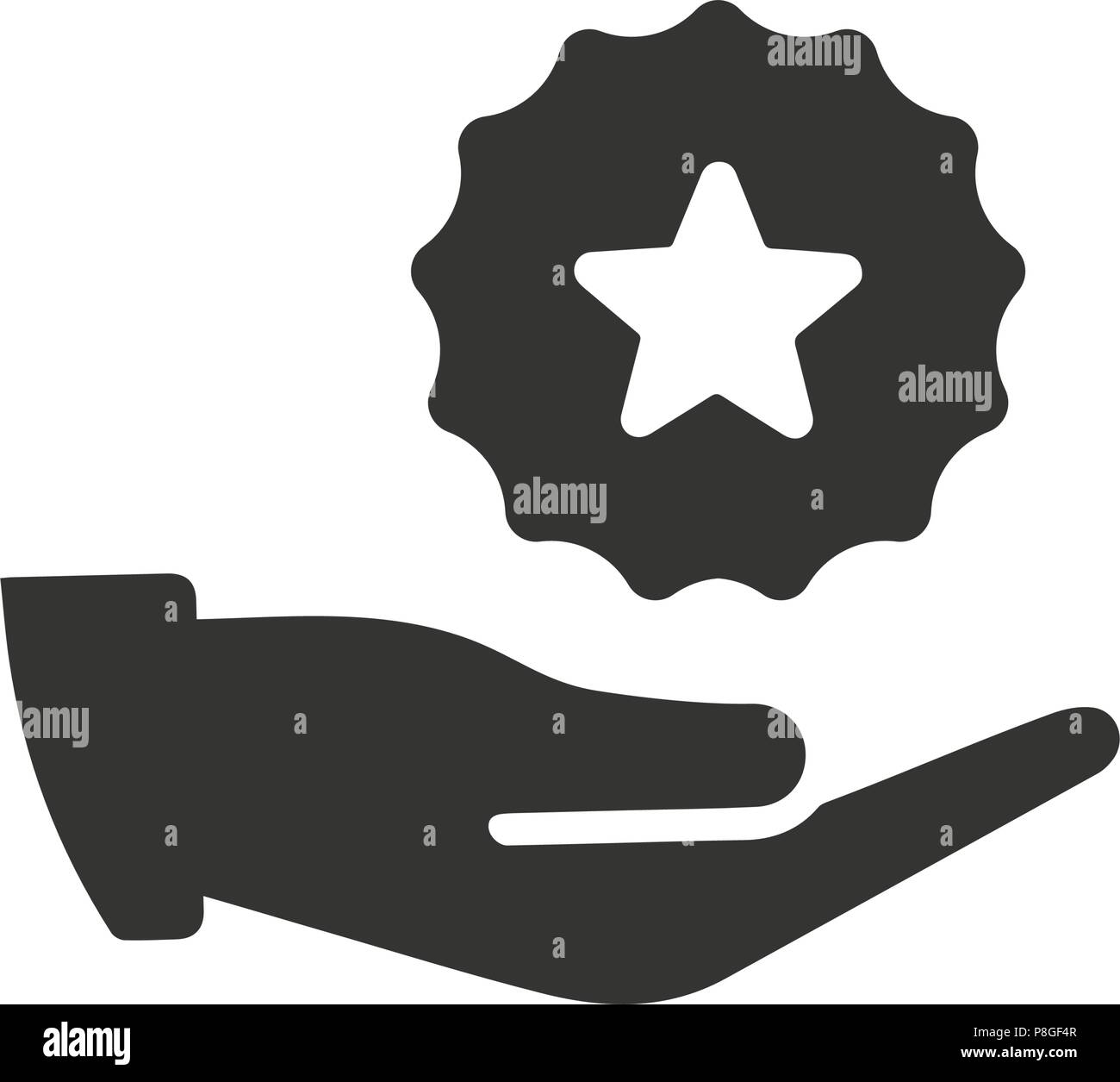 Quality Ribbon Icon Stock Vector Image & Art - Alamy