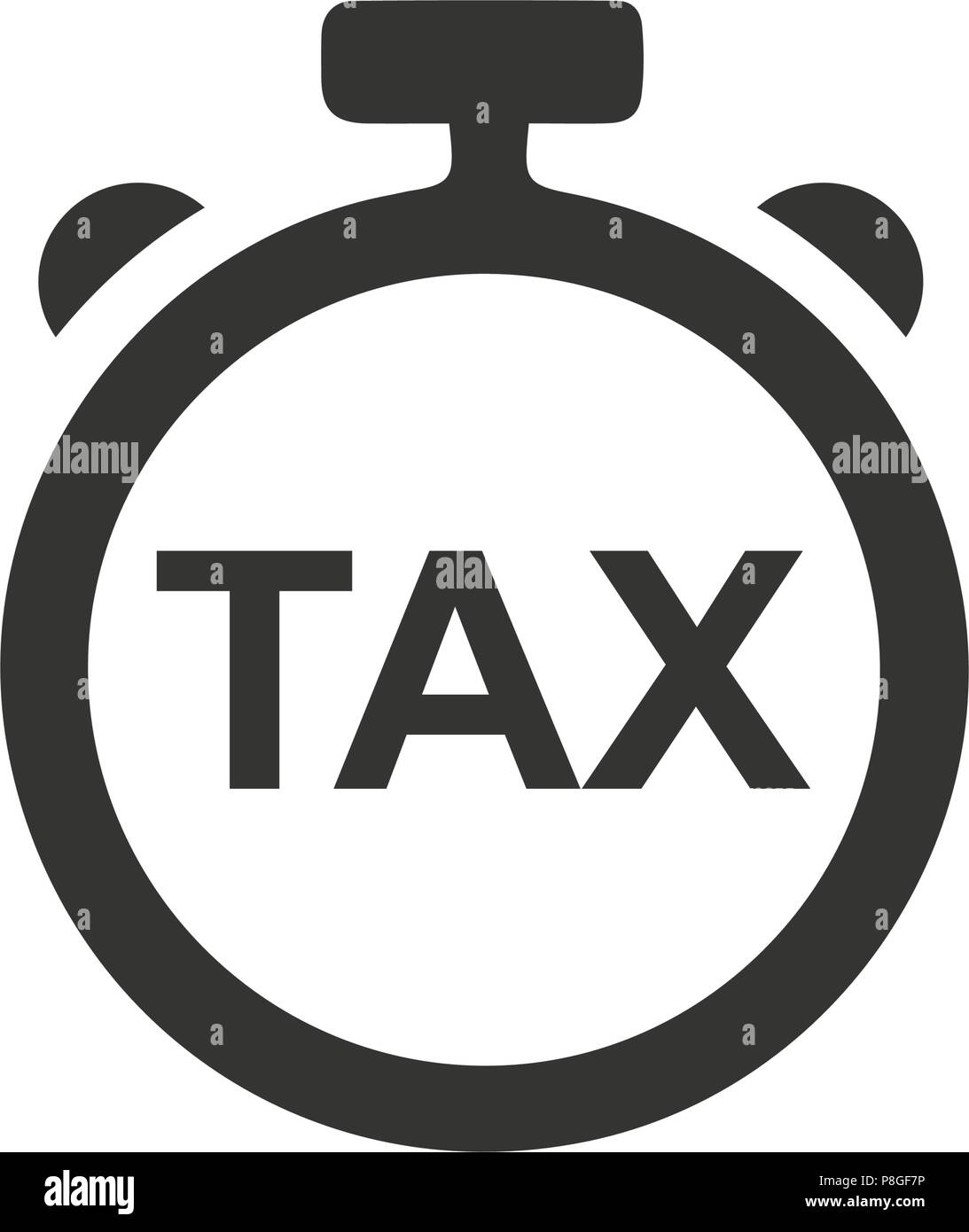 Tax Refund Time Icon Stock Vector Image & Art Alamy