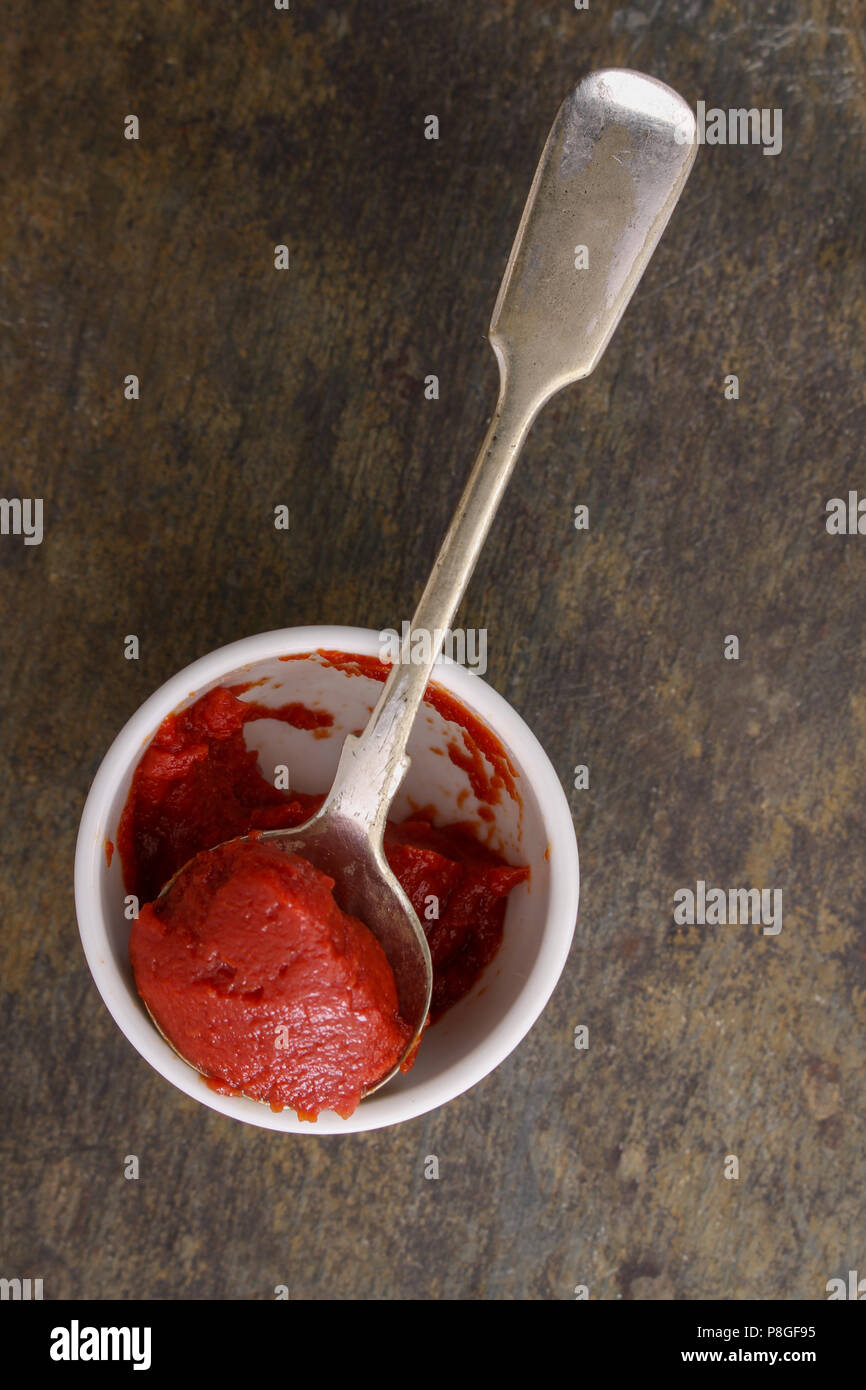 tomato puree paste Stock Photo Alamy