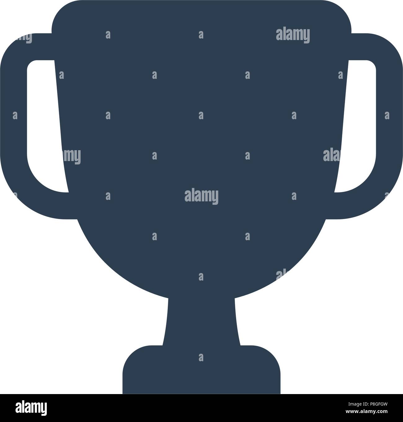 Award Trophy Icon Stock Vector Image & Art - Alamy