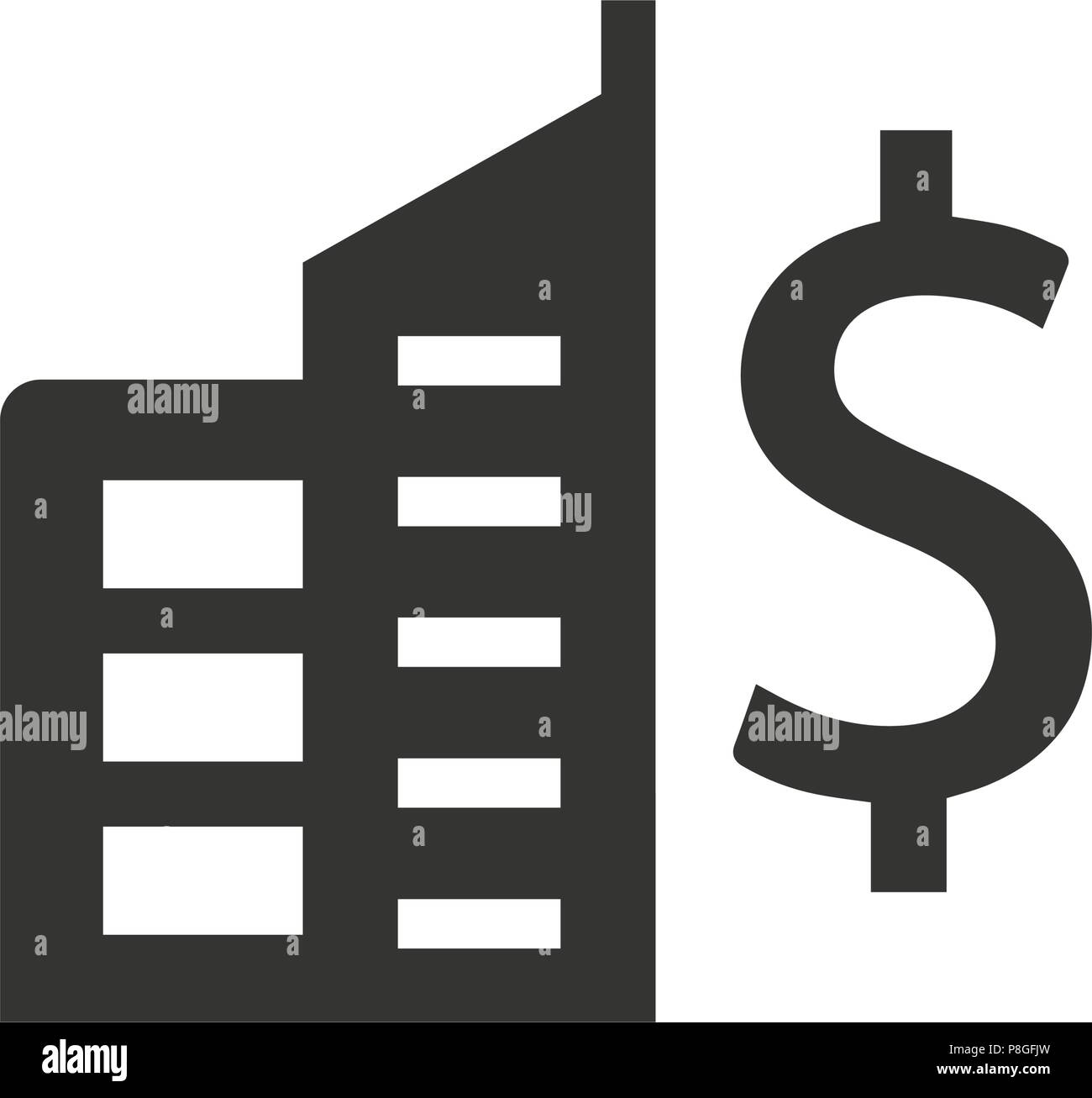 Commercial Building Icon Stock Vector Image & Art - Alamy