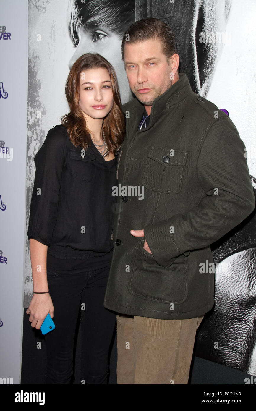 Hailey Baldwin And Stephen Baldwin Attend The Justin Bieber