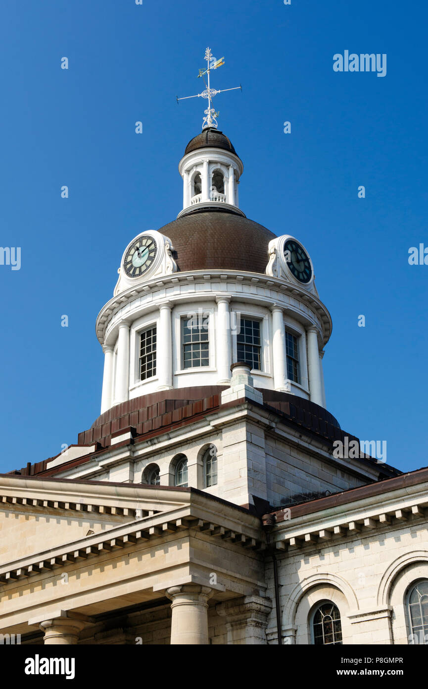 Dome of the Kingston Cityhall, Ontario, Canada. Stock Photo