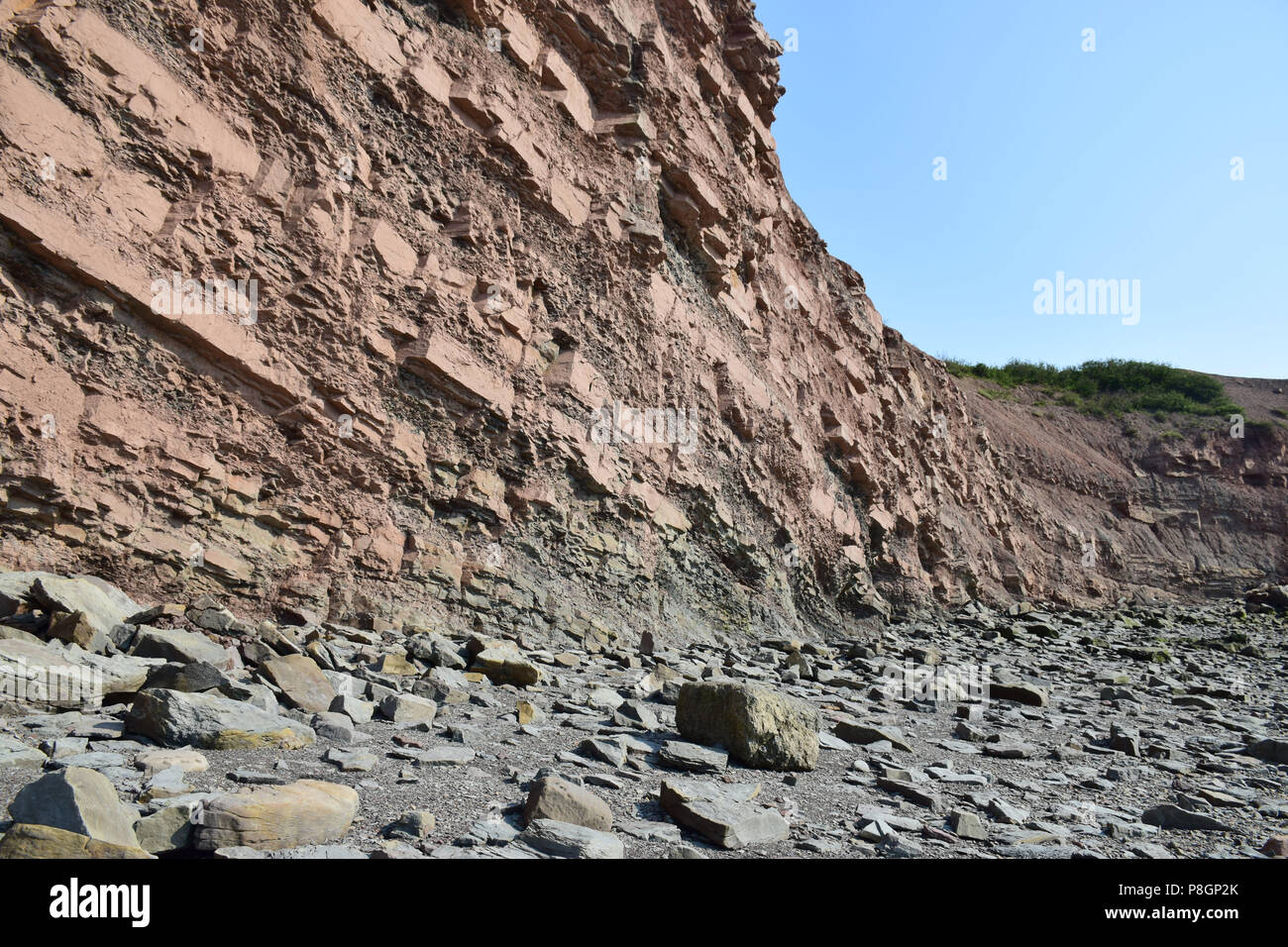 Joggins Fossil Cliffs on the Bay of Fundy in Nova Scotia, Canada’s 15th