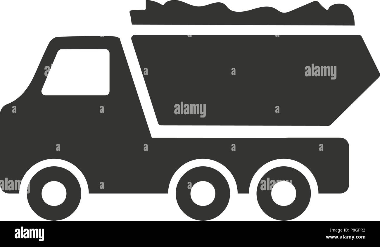 Dump Truck Icon Stock Vector Image & Art - Alamy