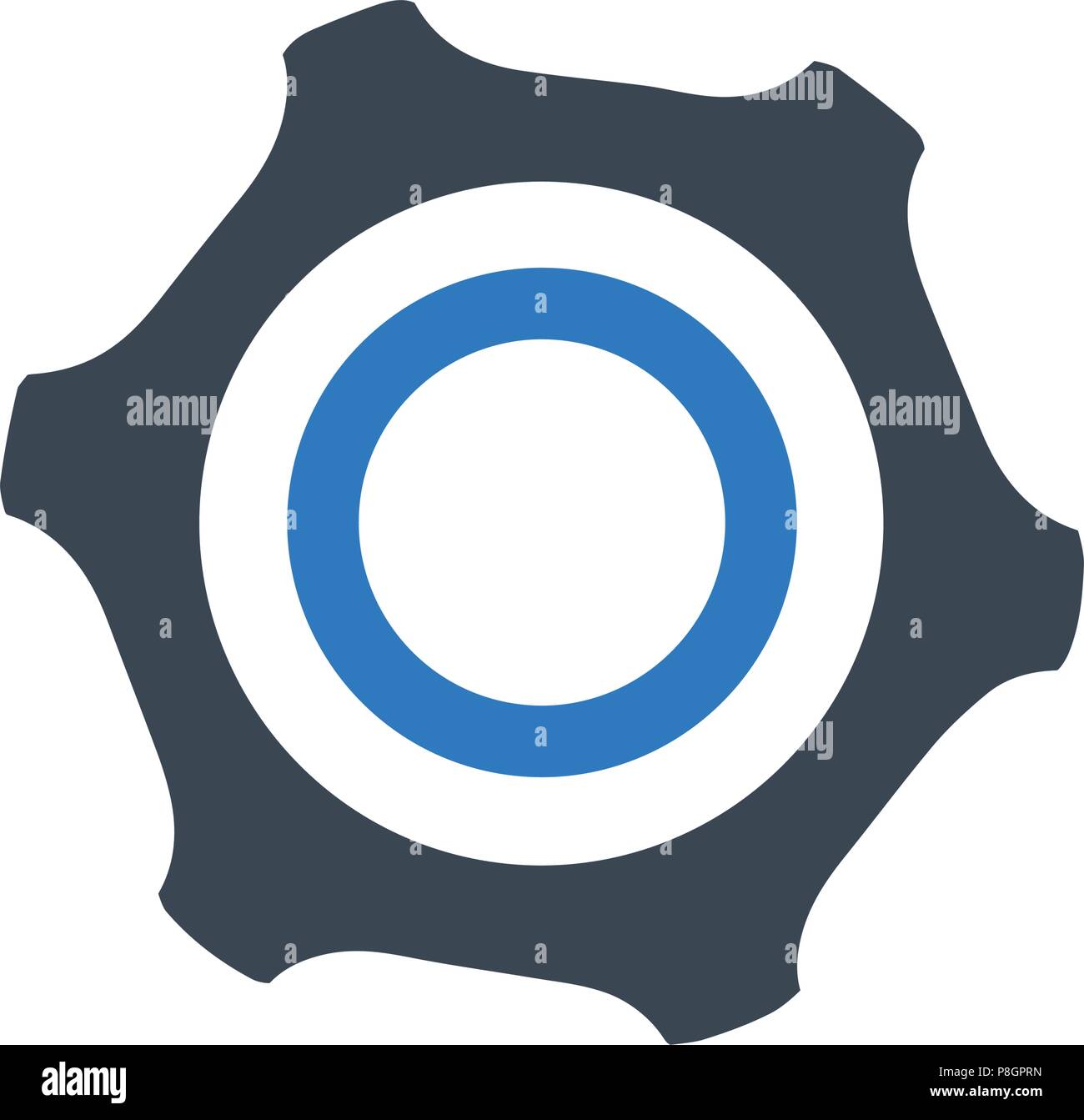 Gears, Configuration Icon Stock Vector Image & Art - Alamy