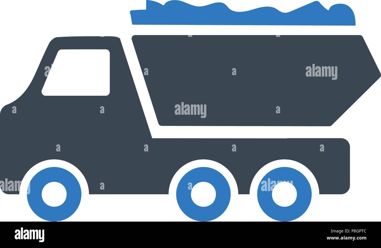 Dump Truck Icon Stock Vector Image & Art - Alamy