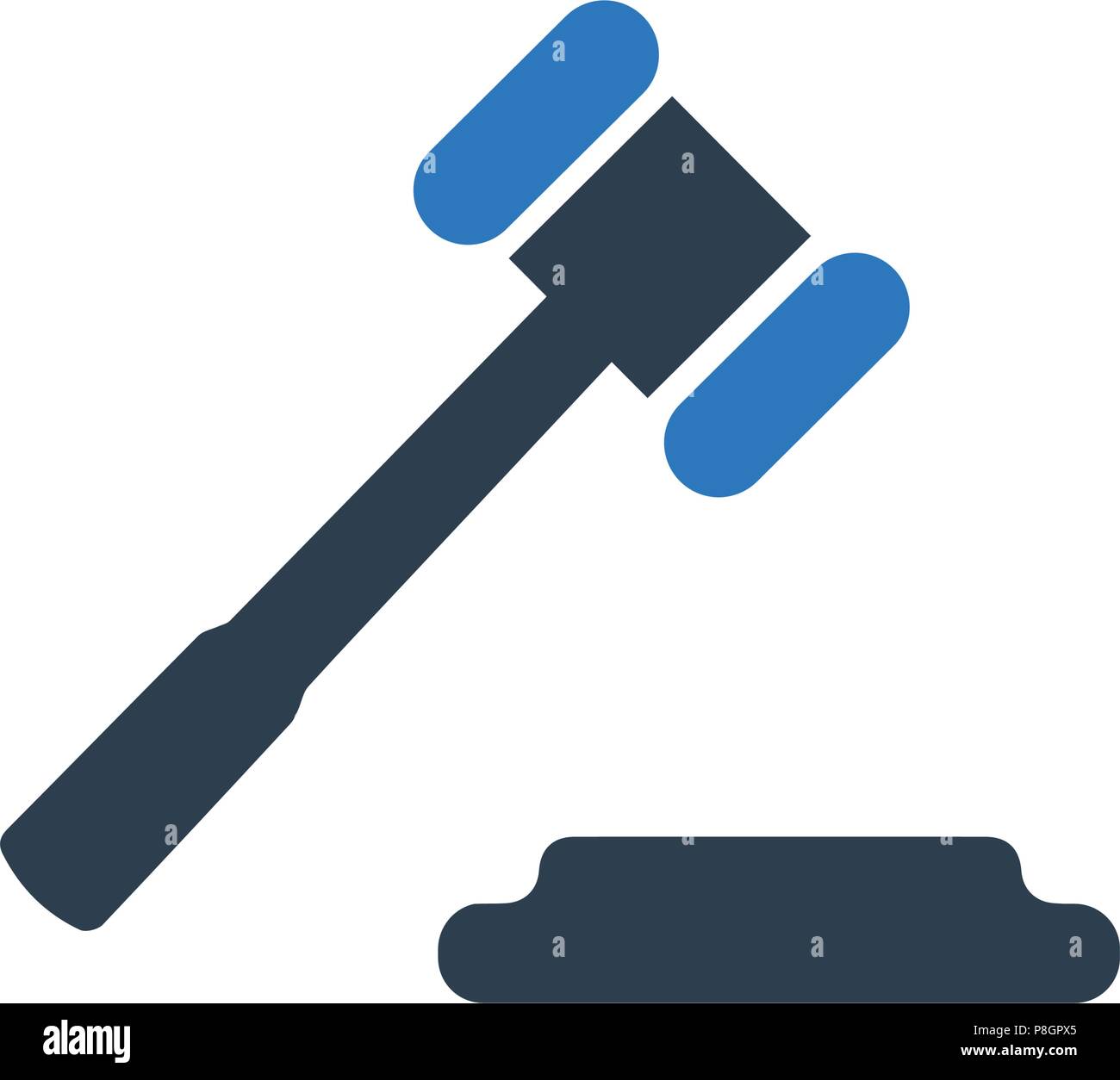 Auction Icon Stock Vector