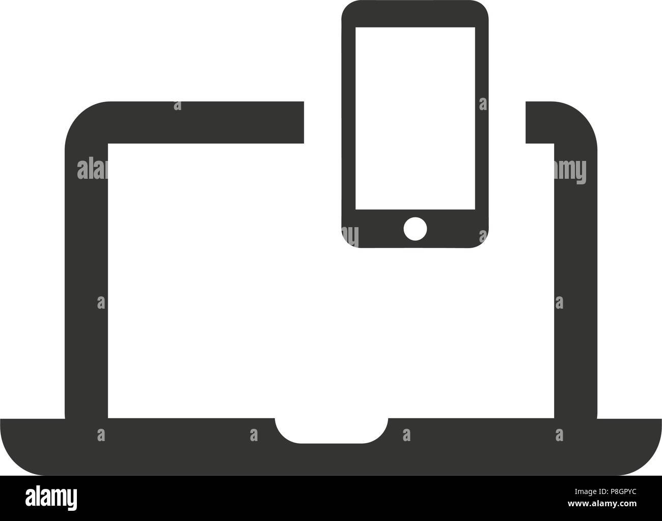 Responsive Design Icon Stock Vector
